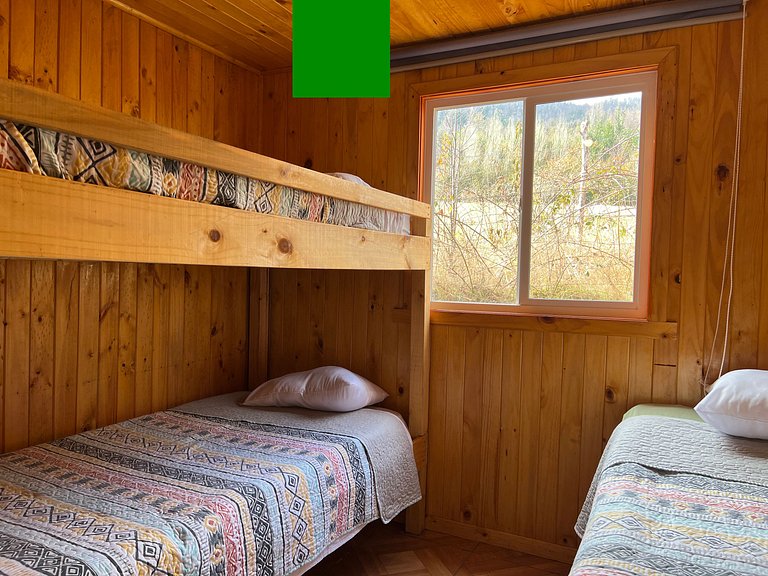 Cabana familiar em Licanray.