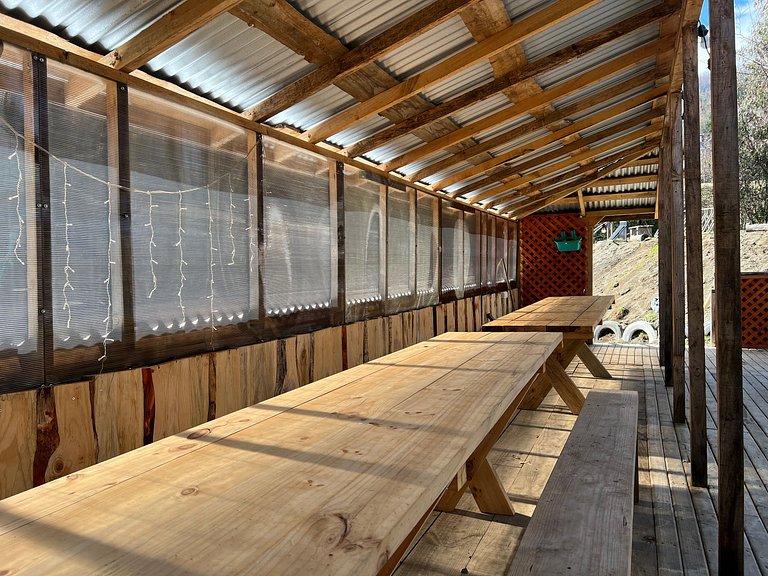 Cabana familiar em Licanray.