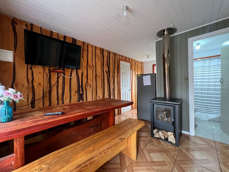 Family cabin in a gated complex, Licanray.