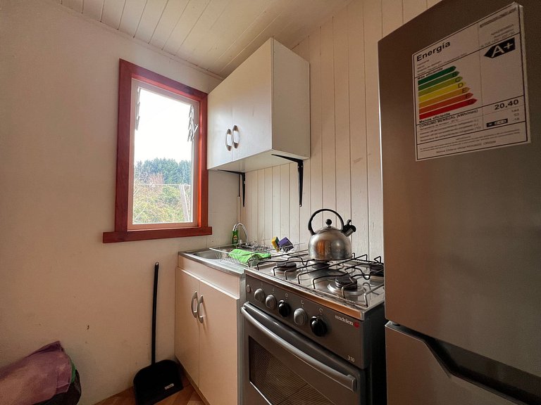 Cabana familiar em condomínio fechado, Licanray.