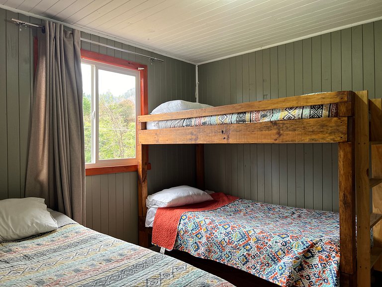 Family cabin in a gated complex, Licanray.