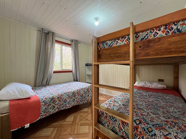 Cabana familiar em condomínio fechado, Licanray.