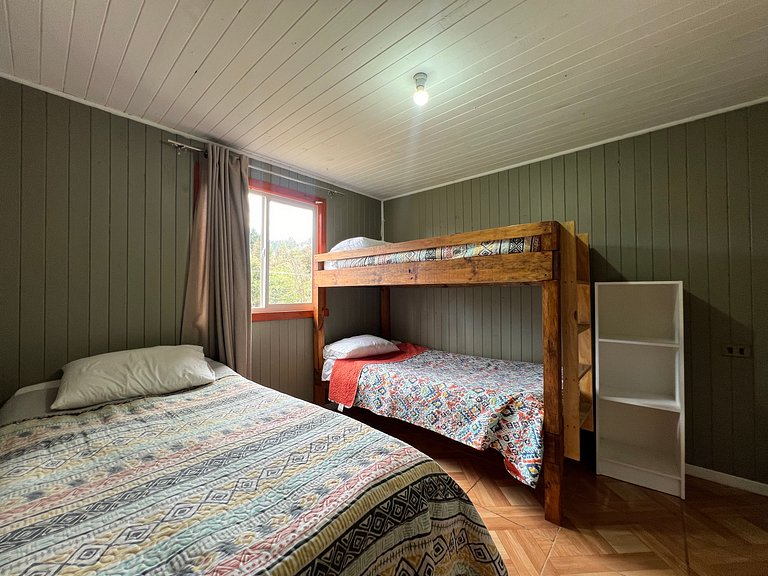 Cabana familiar em condomínio fechado, Licanray.