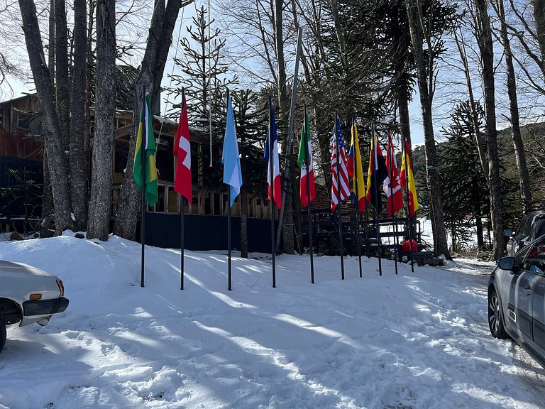 Room minutes from Corralco SKI Center.