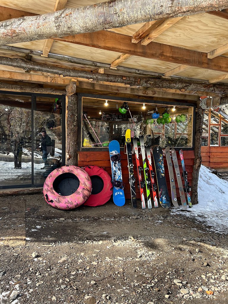 Quarto a minutos do Centro de SKI Corralco.