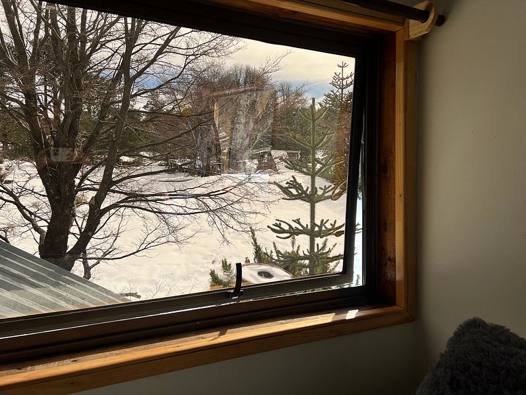 Quarto no “Volkano”, aluguel de ski, Corralco.