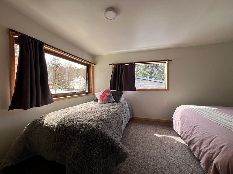 Room in "Volkano", ski rental, Corralco.