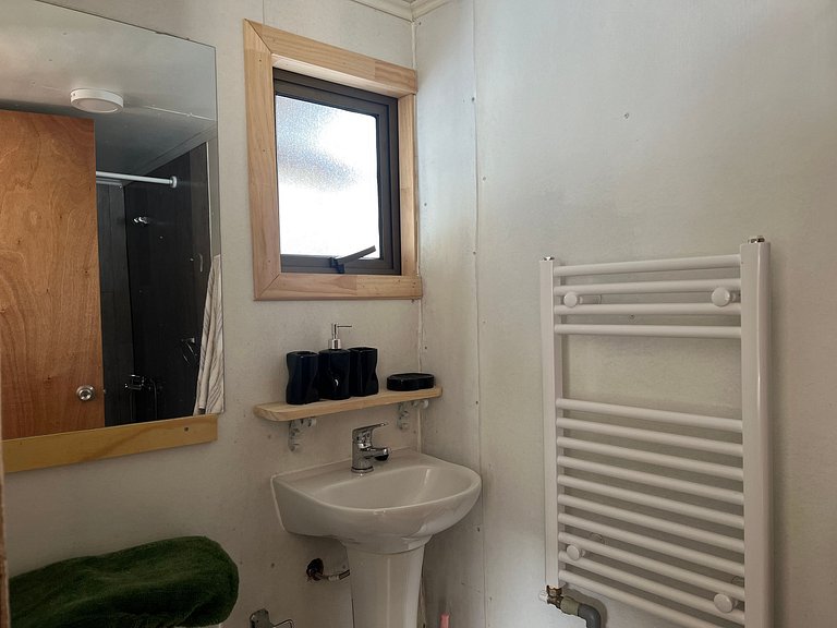 Quarto no “Volkano”, aluguel de ski, Corralco.