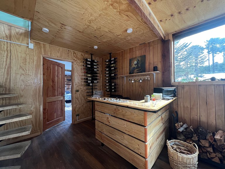 Habitación en "Volkano", Corralco.