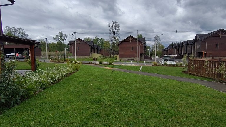 Increíble casa en complejo privado, Pucon.