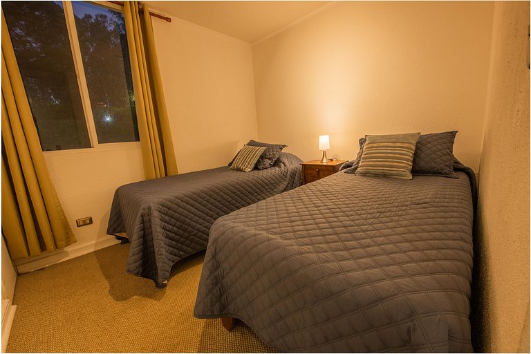 Apartamento acolhedor com vista para o mar, Horcón.