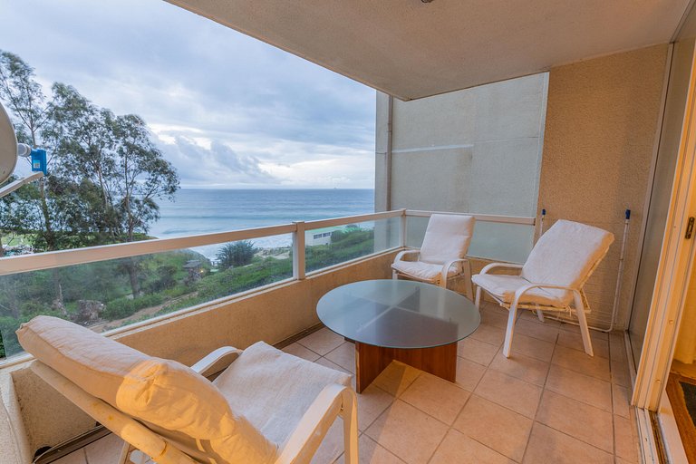 Apartamento acolhedor com vista para o mar, Horcón.