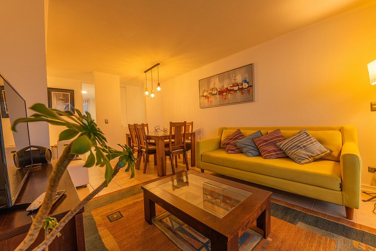 Cozy apartment with ocean view, Horcón.