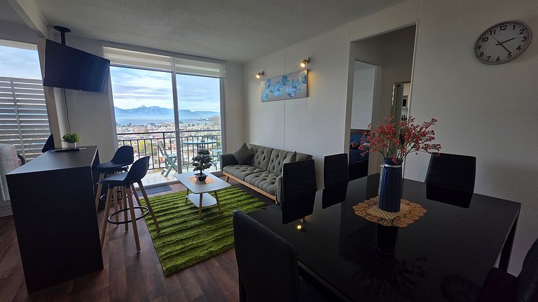 Apartment with lake view, Villarrica.