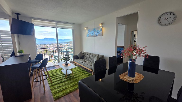 Apartment with lake view, Villarrica.