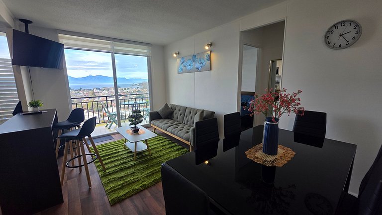 Apartment with lake view, Villarrica.