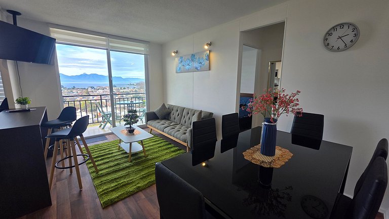 Apartment with lake view, Villarrica.