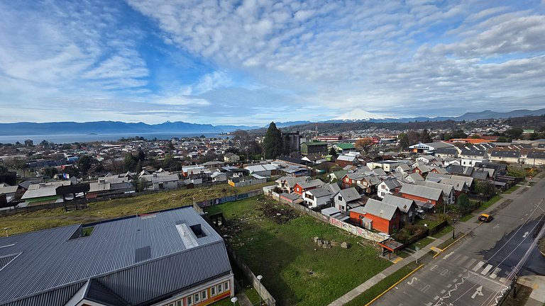 Apartment with lake view, Villarrica.