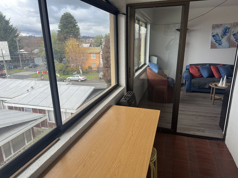 Departamento a pasos del Lago Villarrica.