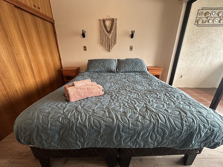 Apartamento a passos do Lago Villarrica.