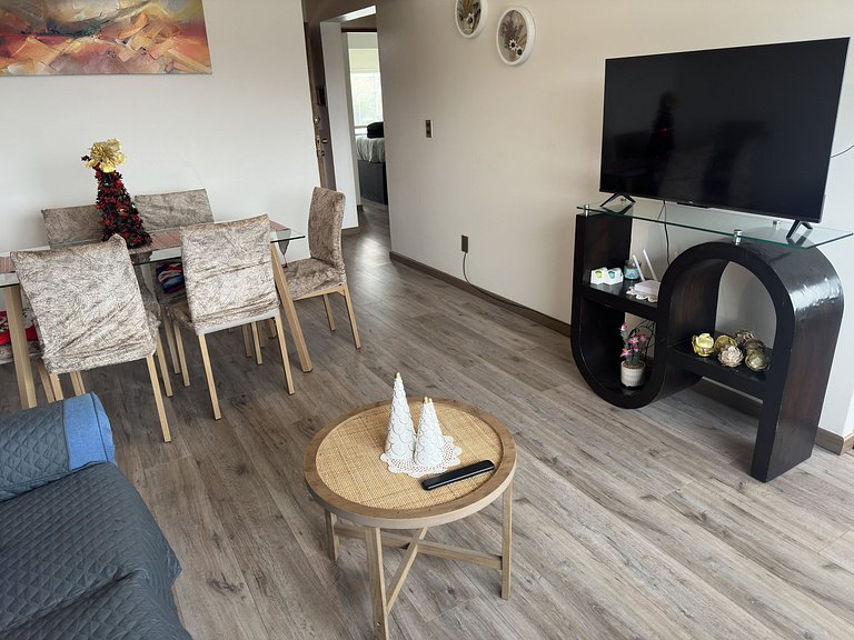 Apartamento a passos do Lago Villarrica.