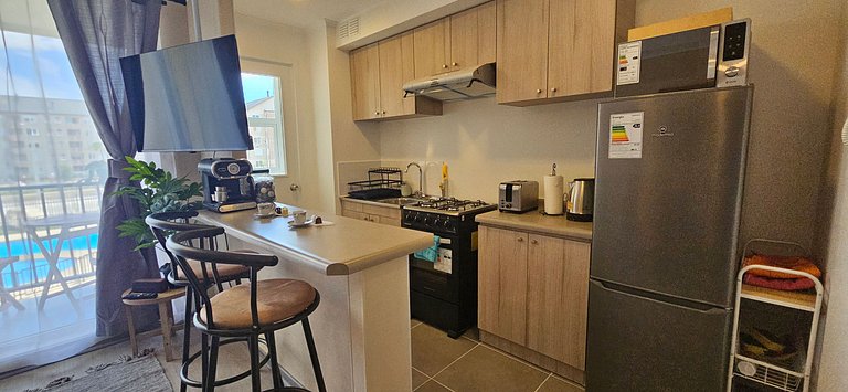 Apartamento com estacionamento em Villarrica.