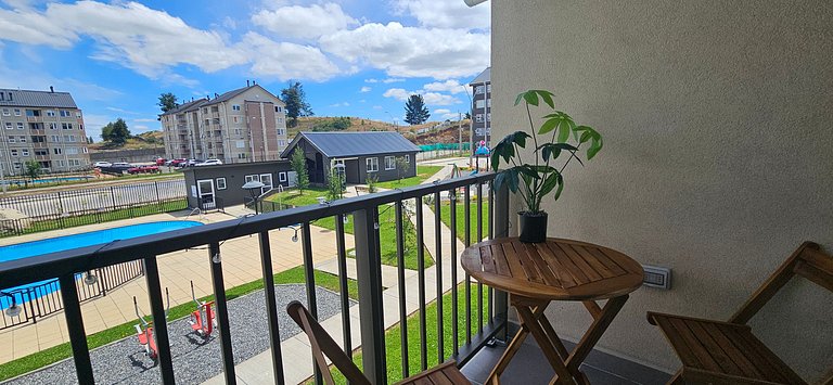 Apartamento com estacionamento em Villarrica.