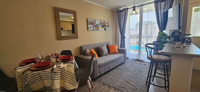 Apartment with parking in Villarrica.