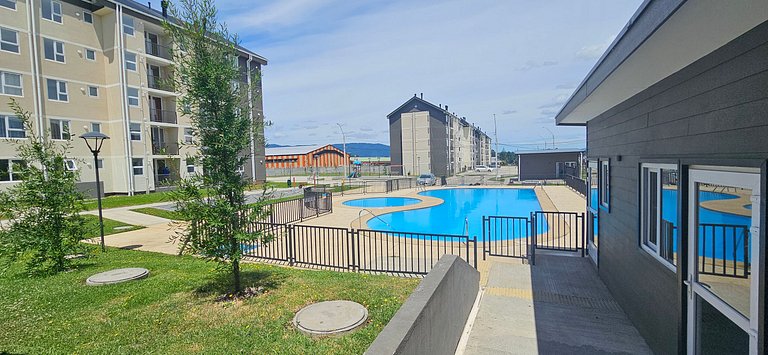 Apartment with parking in Villarrica.