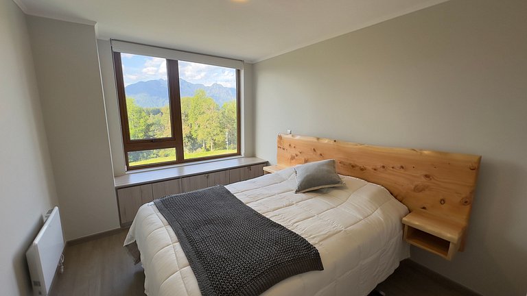 Incredible family apartment with parking in Pucón.