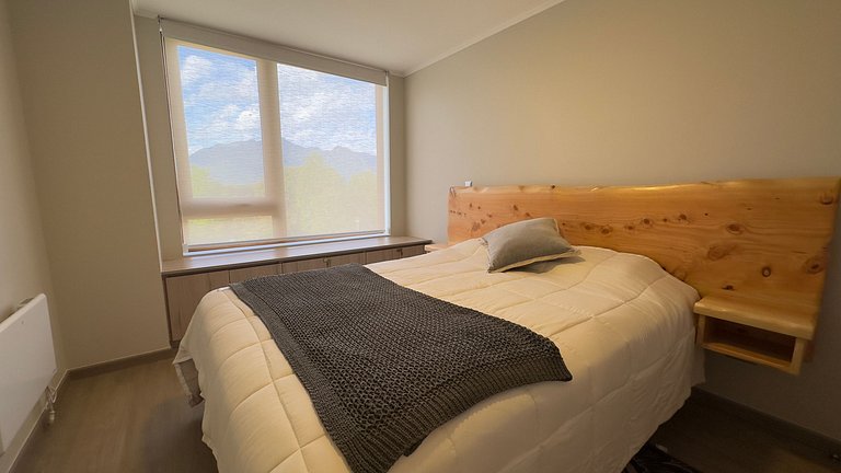 Incredible family apartment with parking in Pucón.