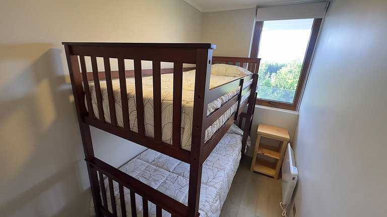 Incredible family apartment with parking in Pucón.