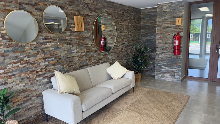 Incredible family apartment with parking in Pucón.