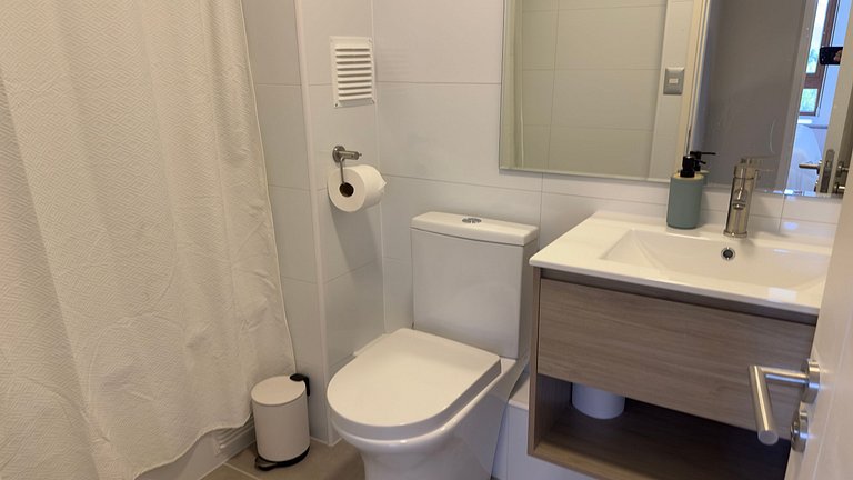 Incrível apartamento familiar com estacionamento em Pucón.