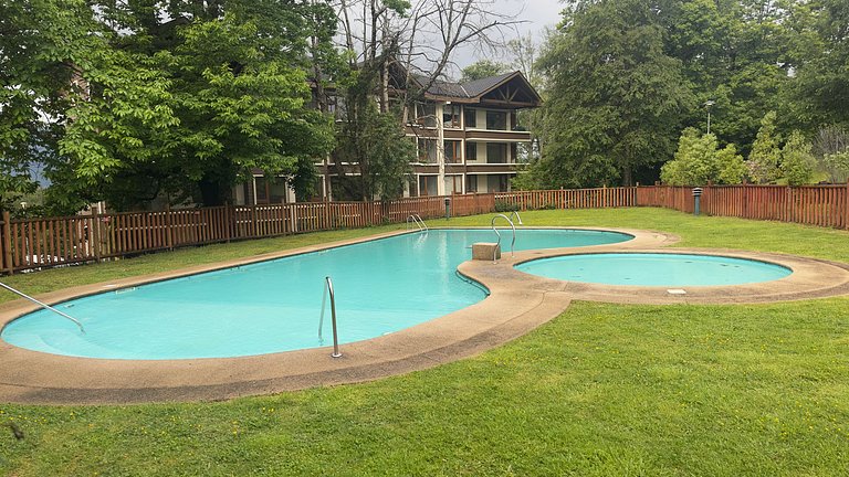 Incredible family apartment with parking in Pucón.