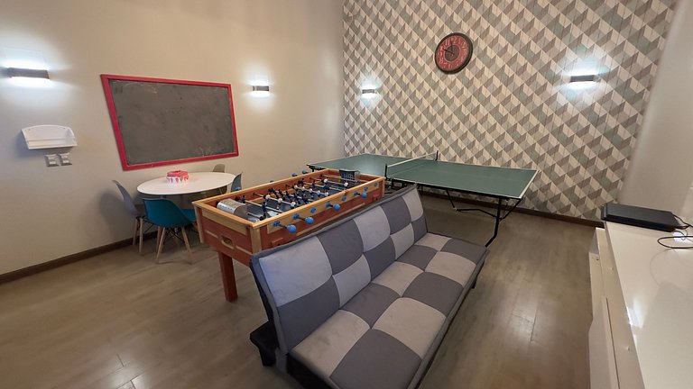 Incrível apartamento familiar com estacionamento em Pucón.