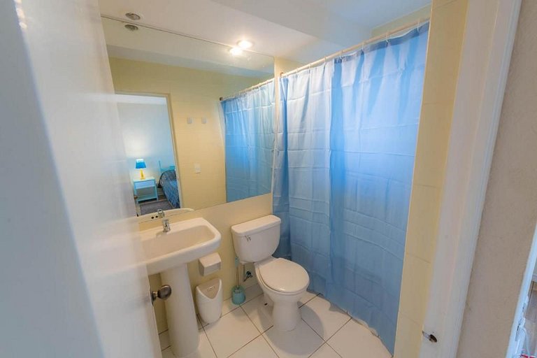 Family apartment with ocean view, Horcón.