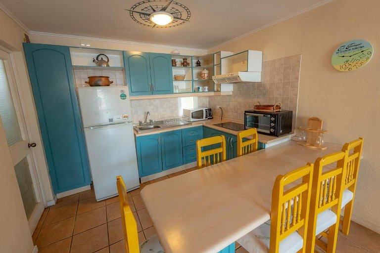 Family apartment with ocean view, Horcón.