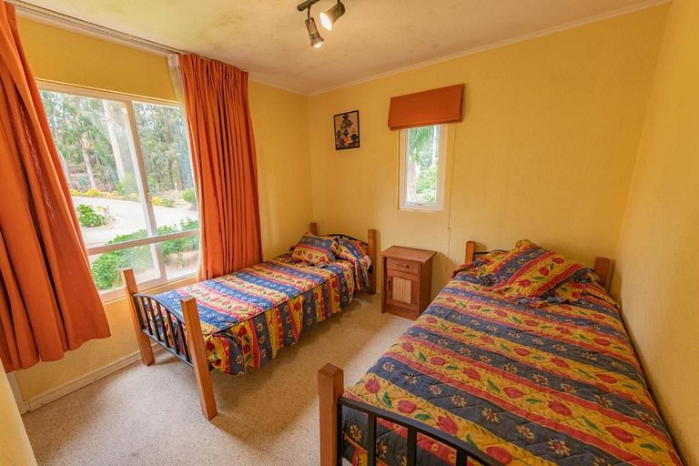 Apartamento familiar à beira-mar, Horcón.