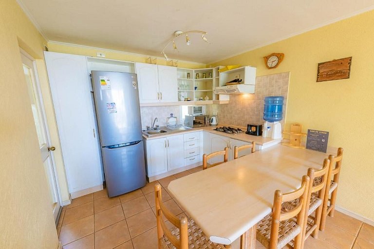 Apartamento familiar à beira-mar, Horcón.