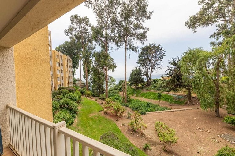 Apartamento familiar à beira-mar, Horcón.