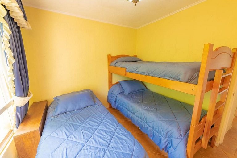 Apartamento a passos da praia, Horcón.