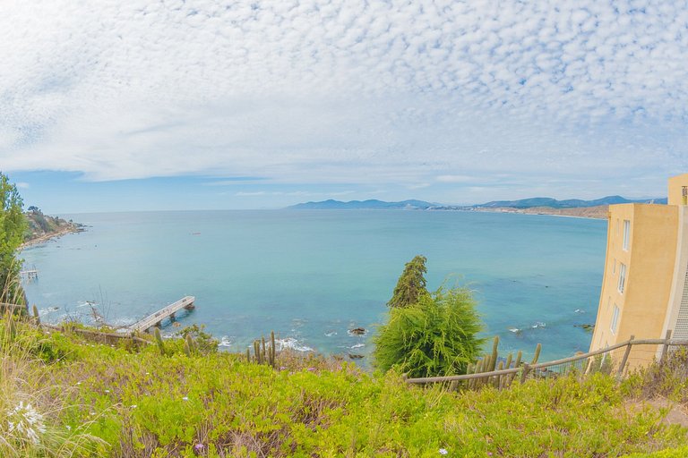 Apartment with ocean view, Horcón.