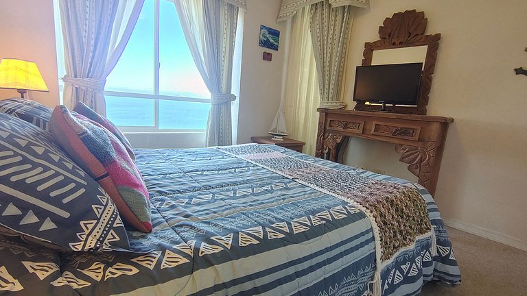 Apartamento com vista para o mar, Horcón.