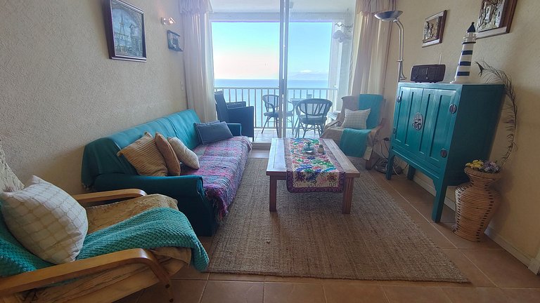 Apartamento com vista para o mar, Horcón.