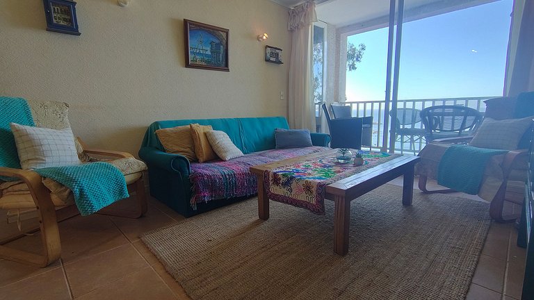 Apartment with ocean view, Horcón.