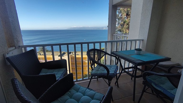 Departamento con vista al mar, Horcón.