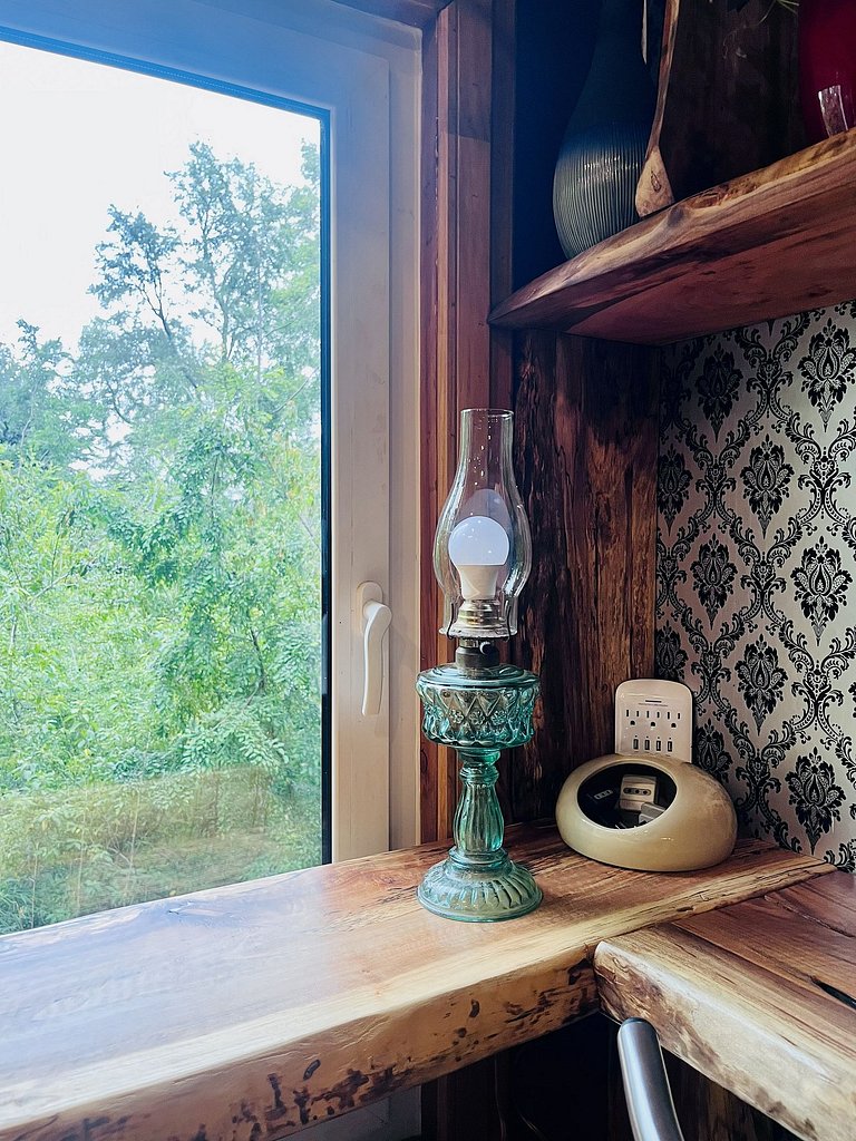 Casa rodeada de naturaleza en Panguipulli.