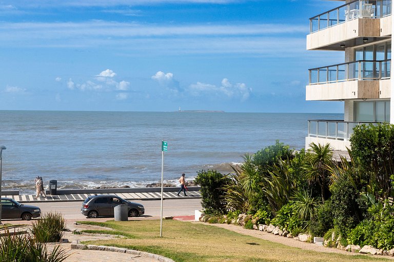 Apartamento familiar em frente ao mar, Punta del Este.