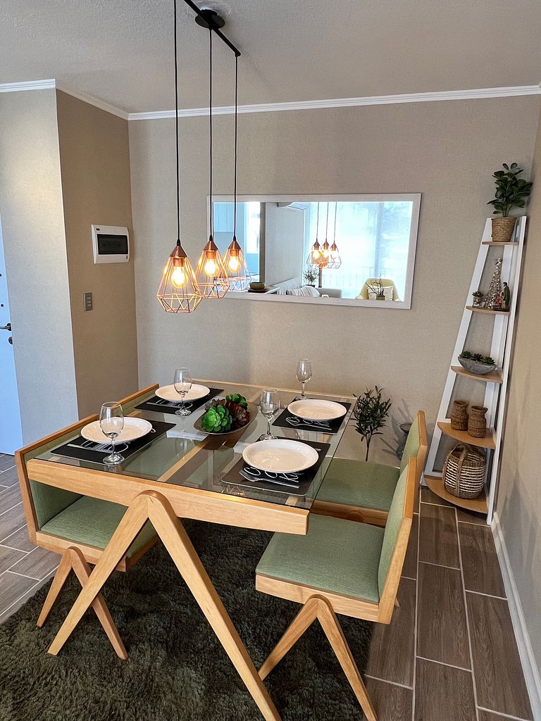 Apartamento familiar em frente ao Aeródromo de Puerto Montt.